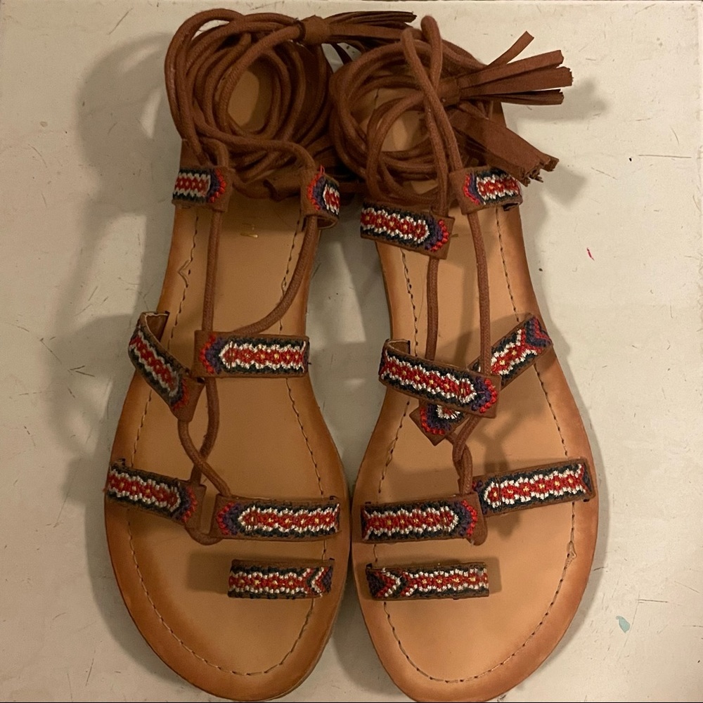 Madden Girl Lace Up Sandals